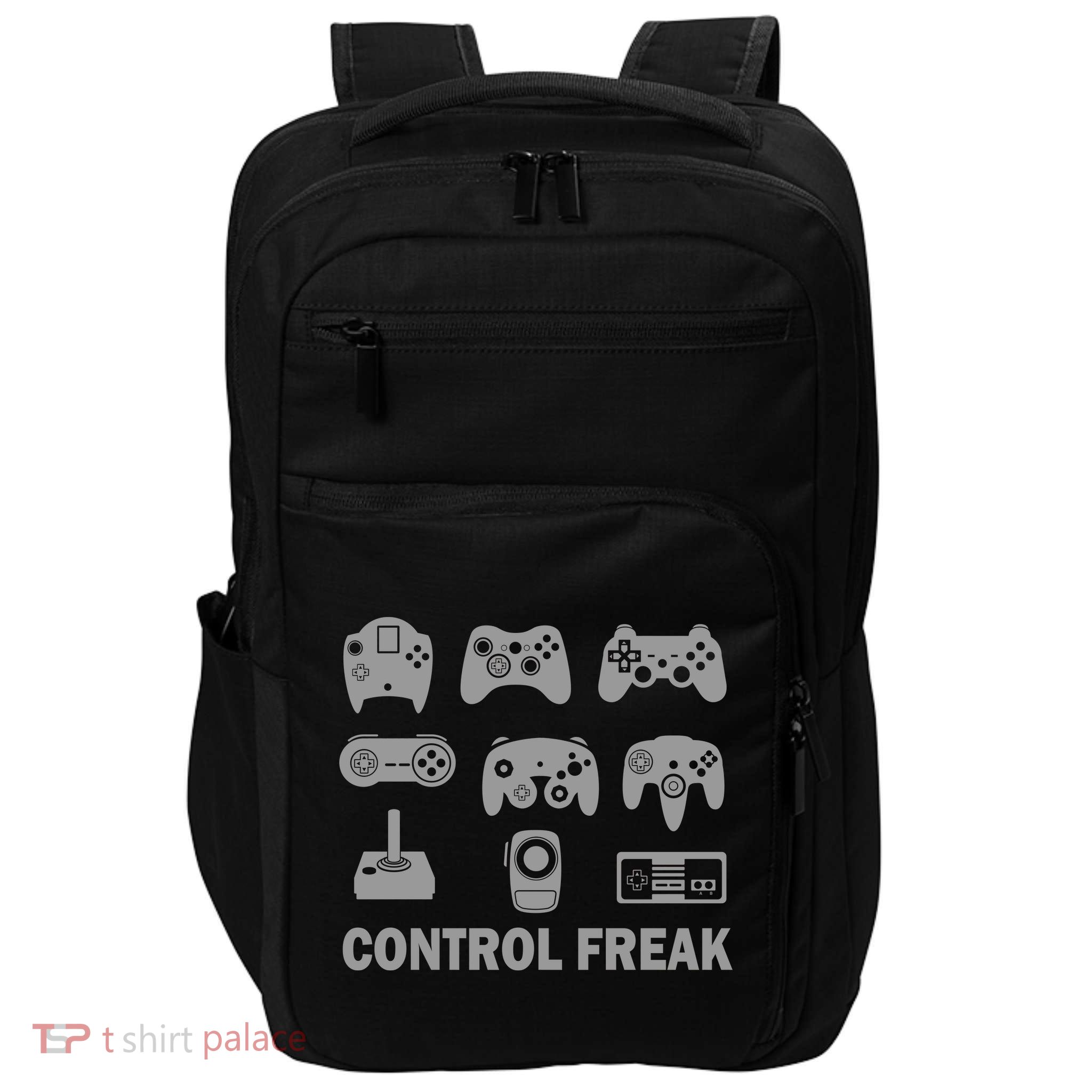 Control Freak Gamer Controllers Impact Tech Backpack