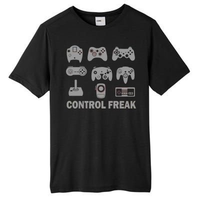 Control Freak Gamer Controllers Tall Fusion ChromaSoft Performance T-Shirt