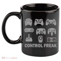 Control Freak Gamer Controllers 11oz C Handle Ceramic Mug