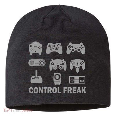 Control Freak Gamer Controllers Sustainable Beanie
