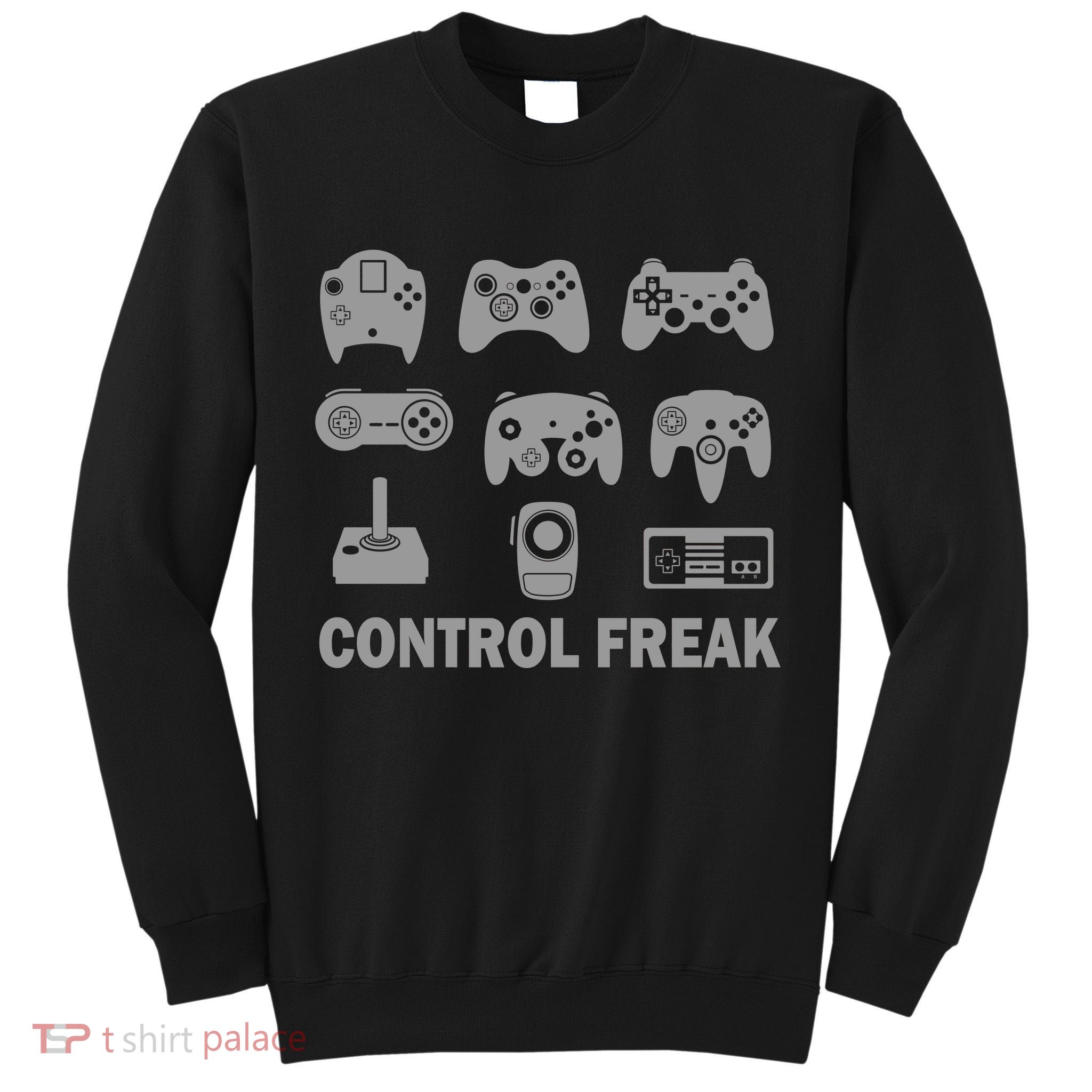 Control Freak Gamer Controllers Tall Sweatshirt