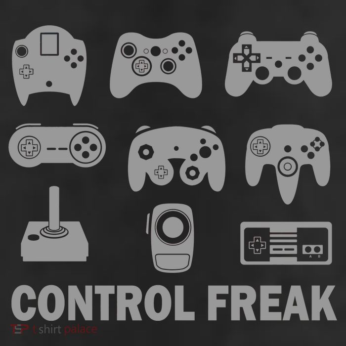 Control Freak Gamer Controllers 25L Jumbo Tote