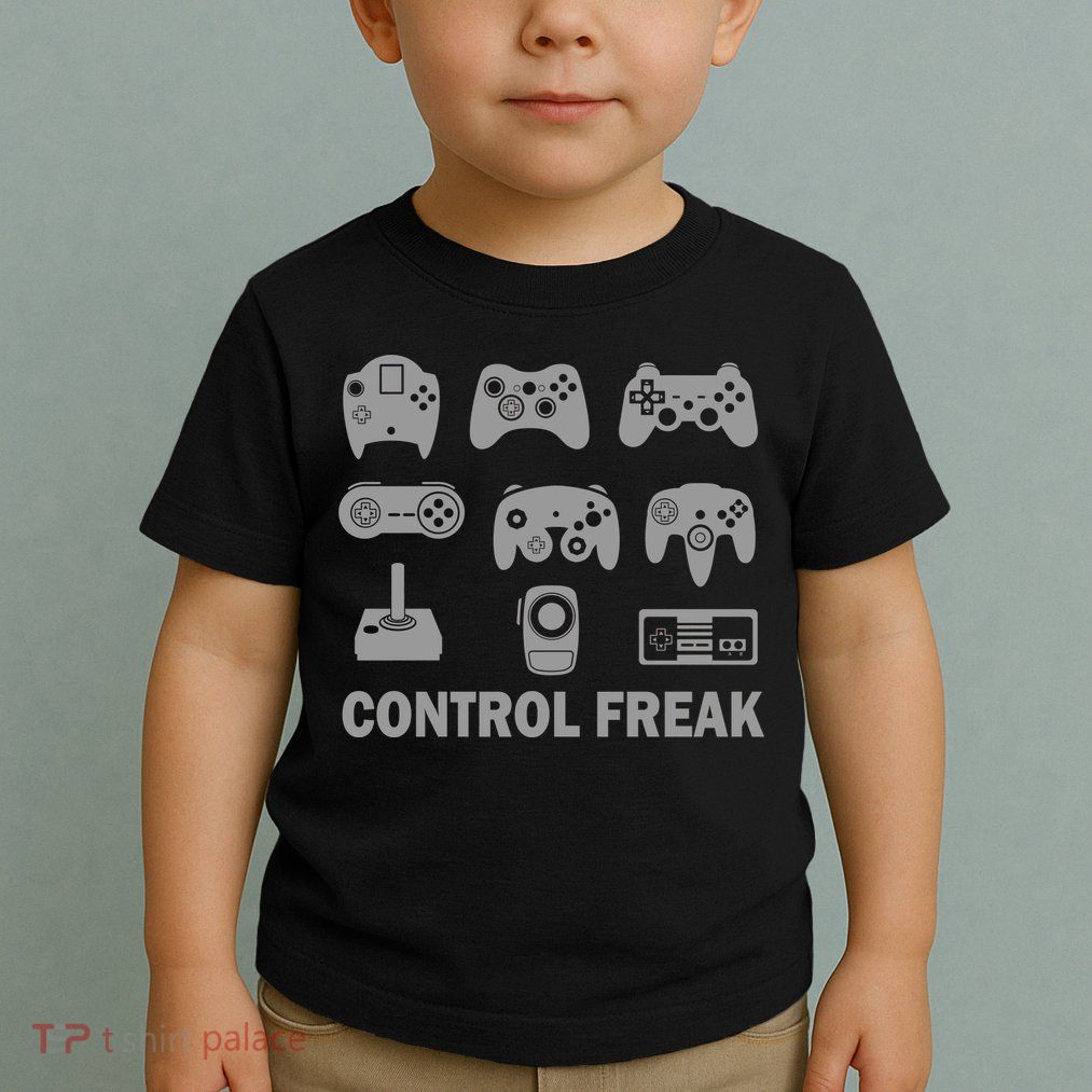 Control Freak Gamer Controllers Toddler T-Shirt