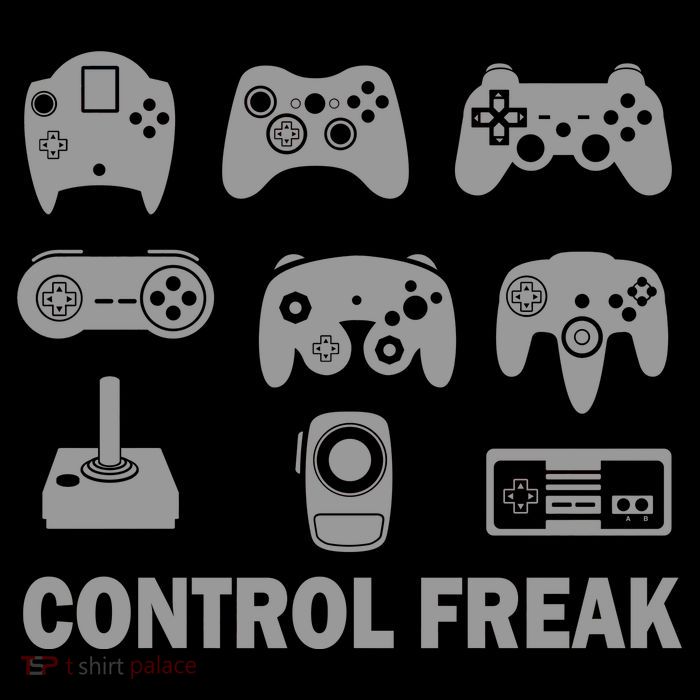 Control Freak Gamer Controllers Toddler T-Shirt