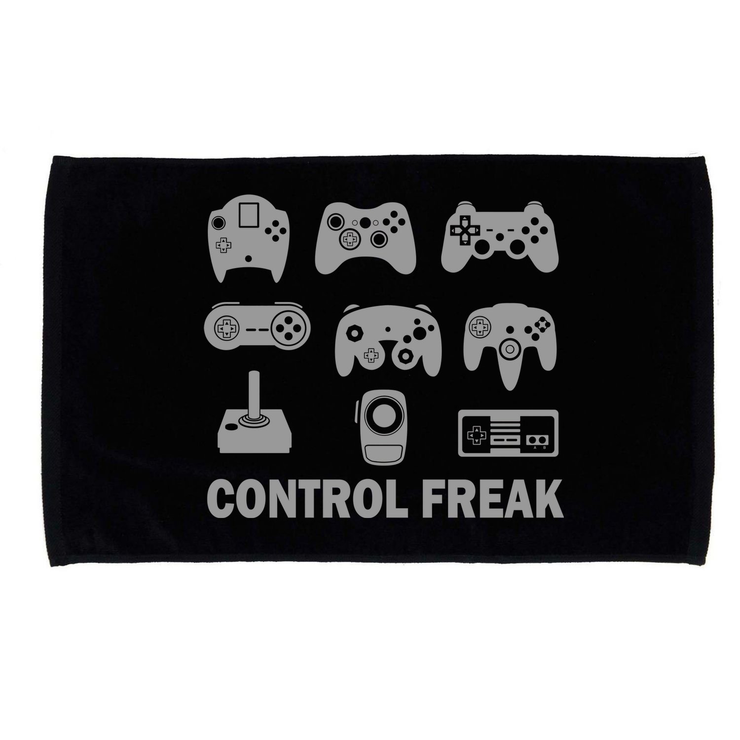 Control Freak Gamer Controllers Microfiber Hand Towel