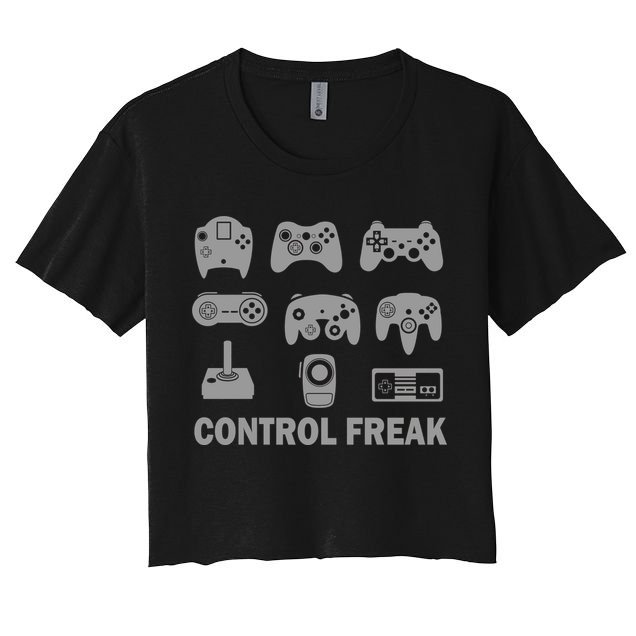 Control Freak Gamer Controllers Crop Top