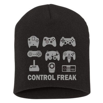 Control Freak Gamer Controllers Short Acrylic Beanie