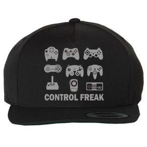 Control Freak Gamer Controllers Wool Snapback Cap