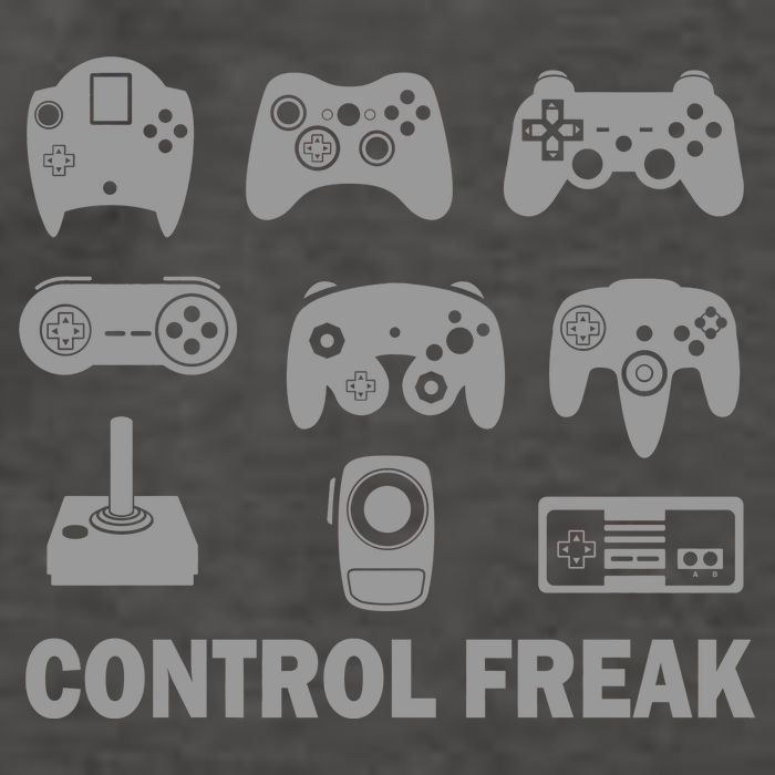 Control Freak Gamer Controllers Vector Backpack