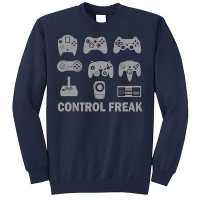 Control Freak Gamer Controllers Tall Sweatshirt