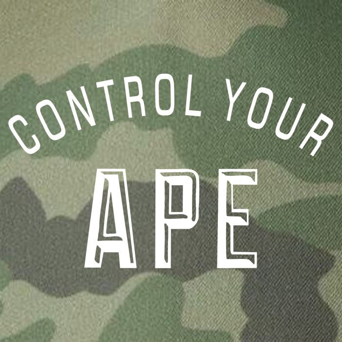 Control Your Ape Legacy Tie Dye Trucker Hat