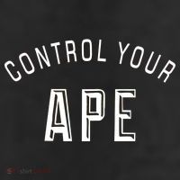 Control Your Ape 11oz C Handle Ceramic Mug