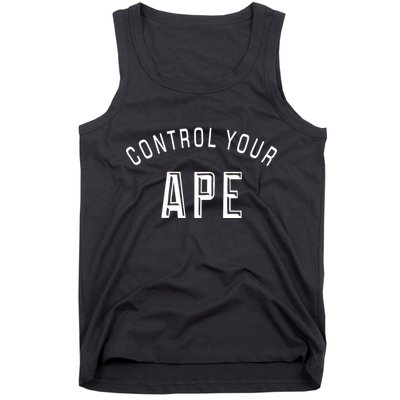 Control Your Ape Tank Top