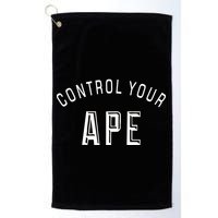Control Your Ape Golf Towel