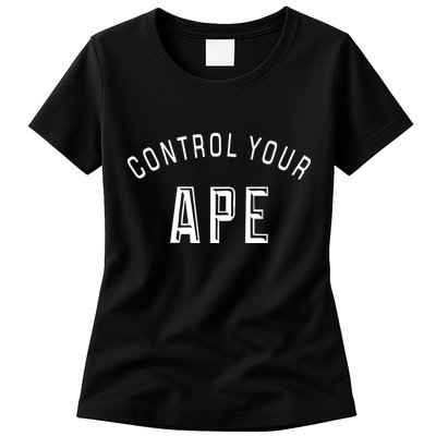 Control Your Ape Womens T-Shirt