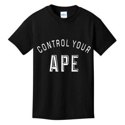 Control Your Ape Kids T-Shirt