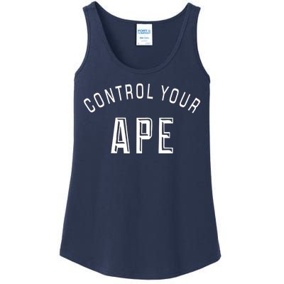 Control Your Ape Ladies Essential Tank