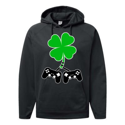 Controller Irish Cover St Patricks Day Performance Fleece Hoodie