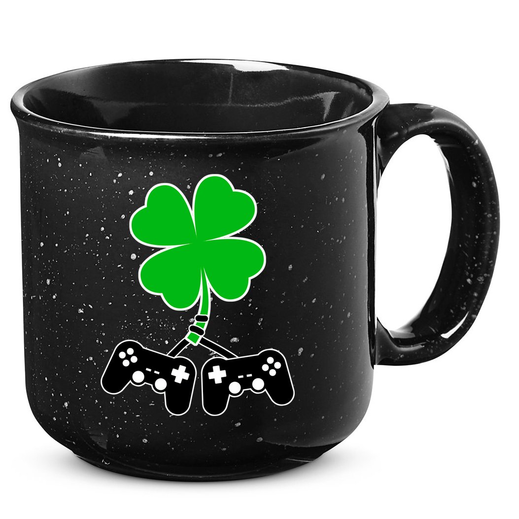 Controller Irish Cover St Patricks Day 15oz Campfire Ceramic Mug