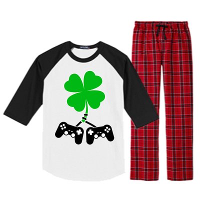 Controller Irish Cover St Patricks Day Raglan Sleeve Pajama Set