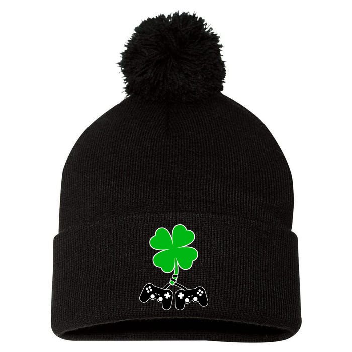 Controller Irish Cover St Patricks Day Pom Pom 12in Knit Beanie