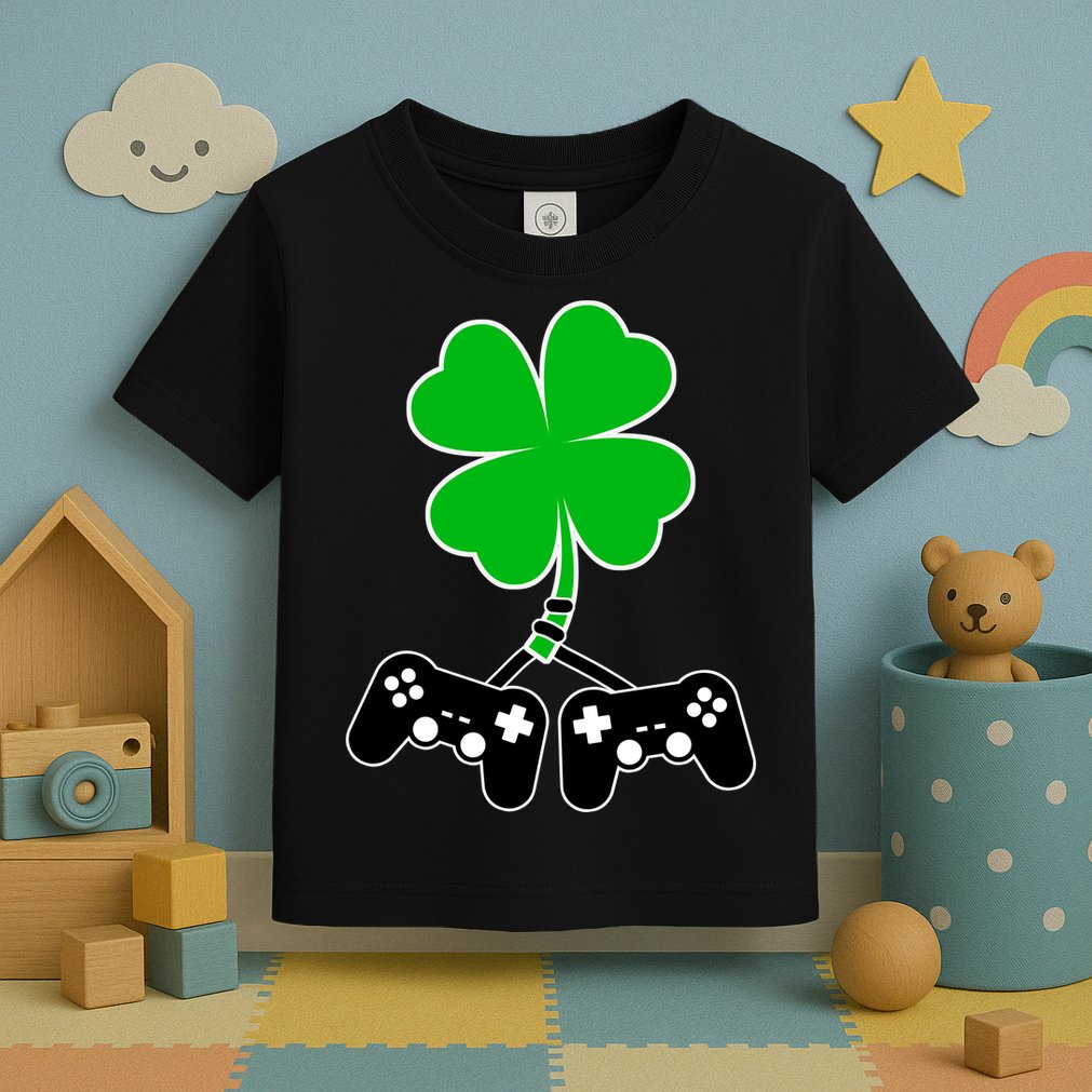Controller Irish Cover St Patricks Day Toddler T-Shirt