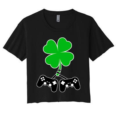 Controller Irish Cover St Patricks Day Crop Top