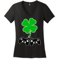 Controller Irish Cover St Patricks Day Women's V-Neck T-Shirt