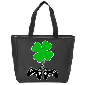 Controller Irish Cover St Patricks Day Zip Tote Bag