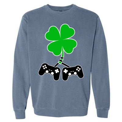 Controller Irish Cover St Patricks Day Garment-Dyed Sweatshirt