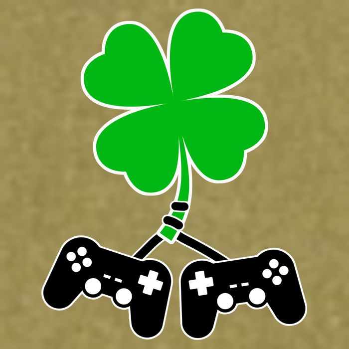 Controller Irish Cover St Patricks Day Garment-Dyed Women's Muscle Tee
