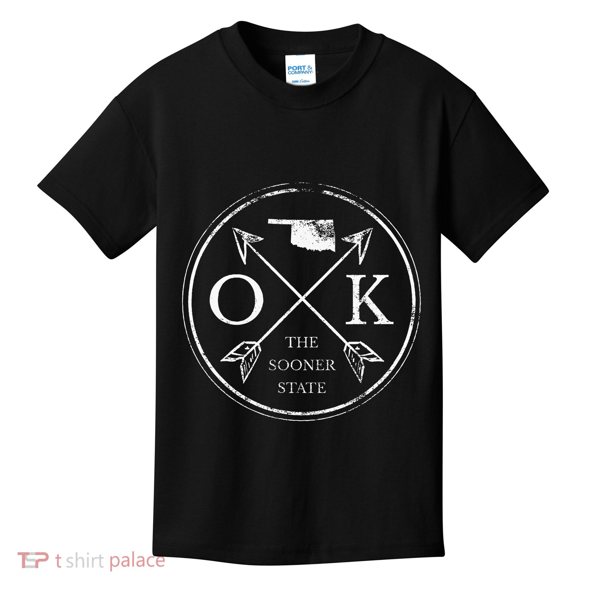 Cute Oklahoma Ok The Sooner State Kids T-Shirt