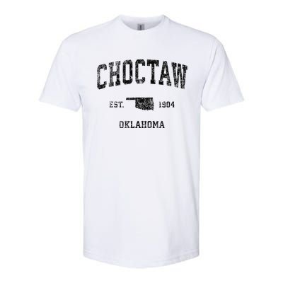 Choctaw Oklahoma Ok Vintage Sports Softstyle CVC T-Shirt