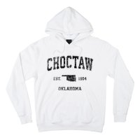 Choctaw Oklahoma Ok Vintage Sports Hoodie