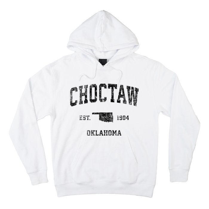 Choctaw Oklahoma Ok Vintage Sports Hoodie