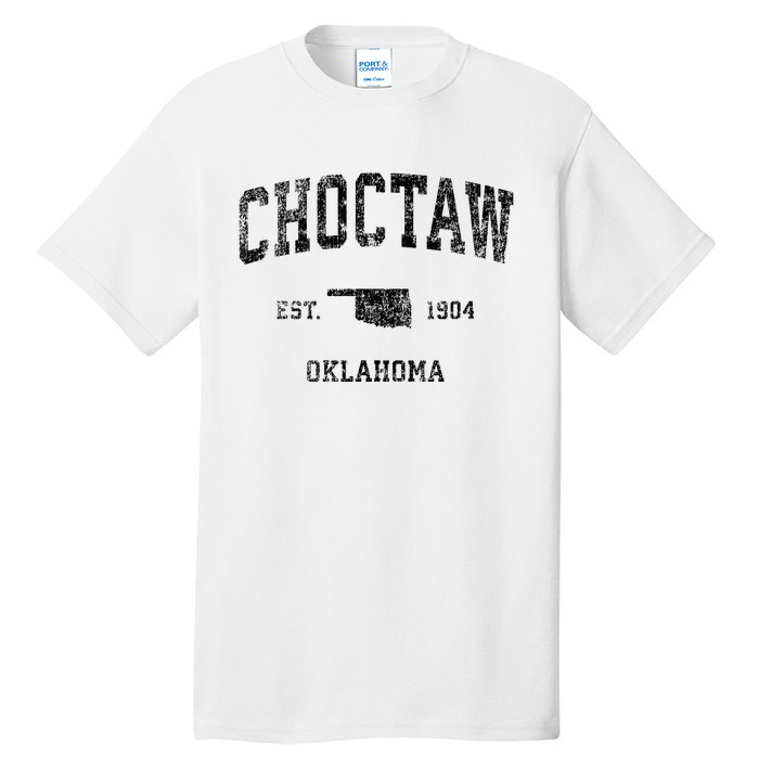 Choctaw Oklahoma Ok Vintage Sports Tall T-Shirt