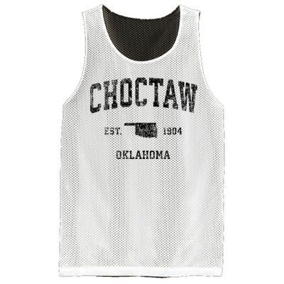 Choctaw Oklahoma Ok Vintage Sports Mesh Reversible Basketball Jersey Tank