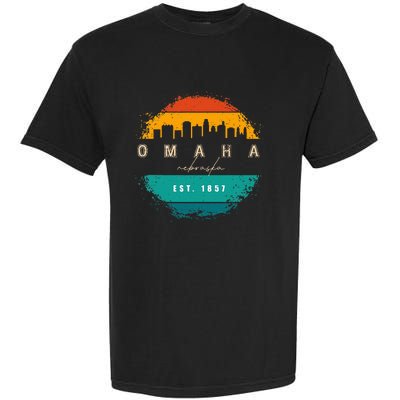 City Of Omaha Nebraska Garment-Dyed Heavyweight T-Shirt