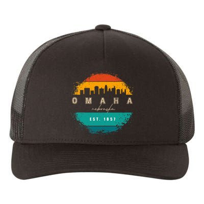 City Of Omaha Nebraska Yupoong Adult 5-Panel Trucker Hat