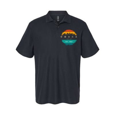 City Of Omaha Nebraska Softstyle Adult Sport Polo