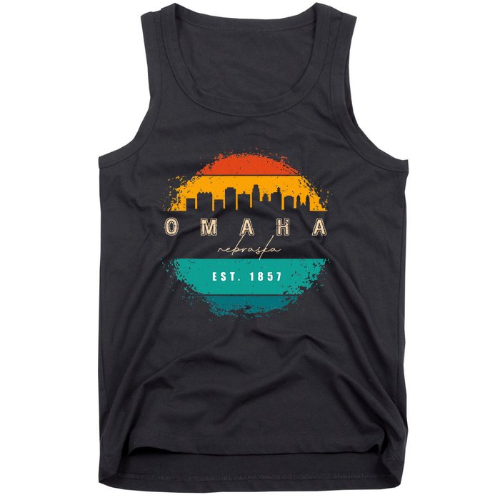 City Of Omaha Nebraska Tank Top