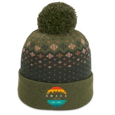 City Of Omaha Nebraska The Baniff Cuffed Pom Beanie