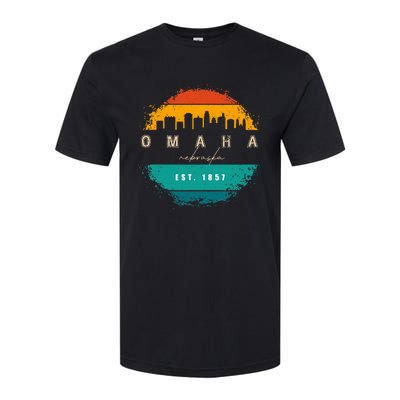 City Of Omaha Nebraska Softstyle CVC T-Shirt