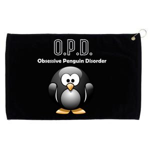 Cute Opd Obsessive Penguin Disorder Gift Grommeted Golf Towel