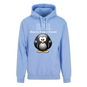 Cute Opd Obsessive Penguin Disorder Gift Unisex Surf Hoodie