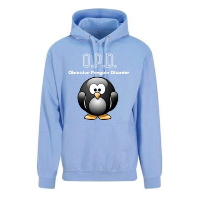 Cute Opd Obsessive Penguin Disorder Gift Unisex Surf Hoodie