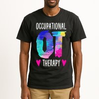 Colorful OTA Occupational Therapy Occupational Therapist Tall T-Shirt