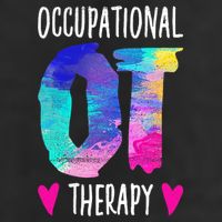 Colorful OTA Occupational Therapy Occupational Therapist Beanie
