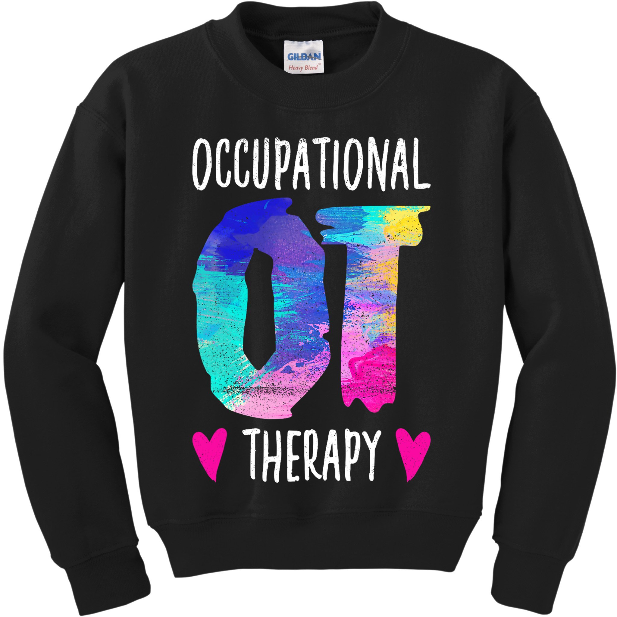 Colorful OTA Occupational Therapy Occupational Therapist Kids Sweatshirt