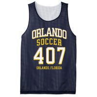 City Of Orlando Soccer Area Code 407 Collection Mesh Reversible Basketball Jersey Tank